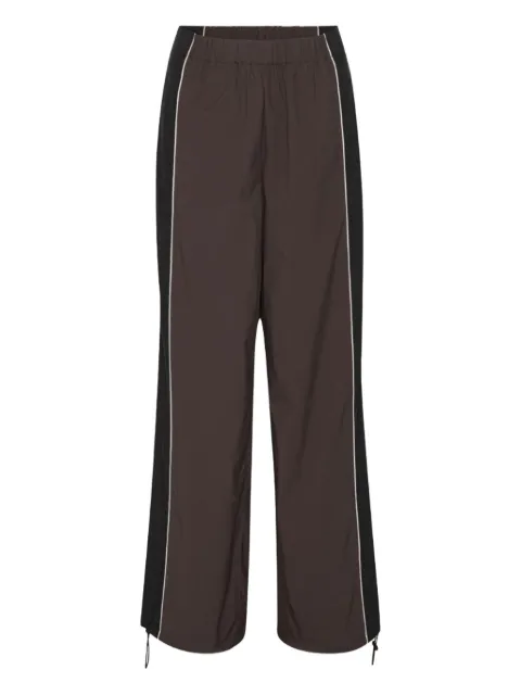 ROTATE BIRGER CHRISTENSEN crispy panelled trousers Brown 1154823088