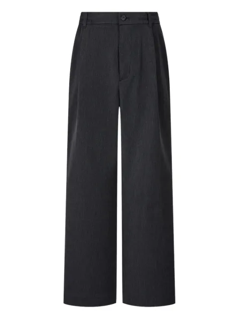 TOMBOY pleated belt-loops trousers Grey 9155431306