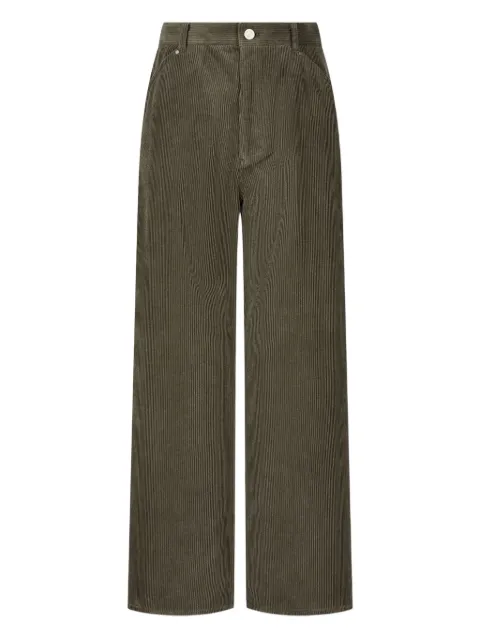 TOMBOY corduroy-effect trousers Green 9155431302