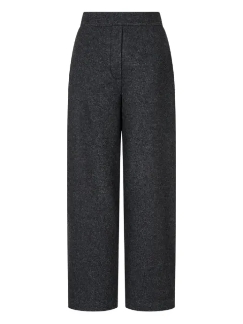 TOMBOY elasticated-waistband wool trousers Grey 9105431218