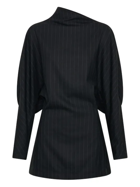 Nicholas Anika pinstripe mini dress Black F25D2817WB