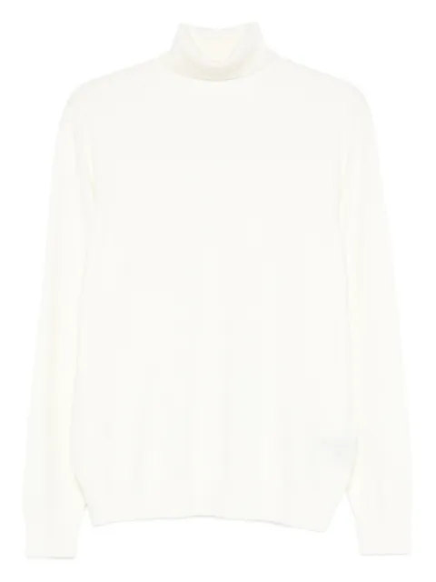 DIKTAT roll-neck sweater White DK97003NATURALE