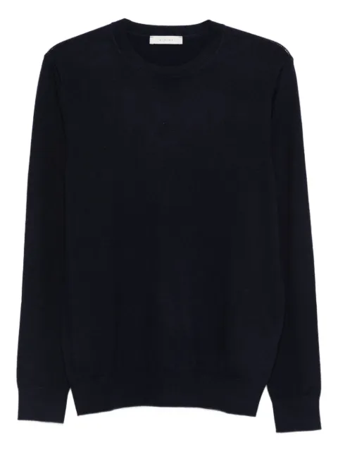 DIKTAT crew-neck sweater Blue DK97001
