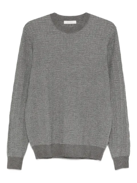 DIKTAT crew-neck sweater Grey DK97020GRIGIO