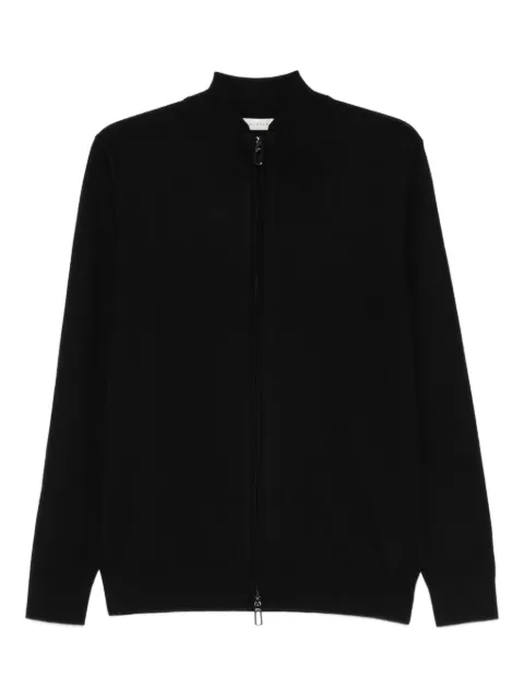 DIKTAT zip-fastening cardigan Black DK97008NERO