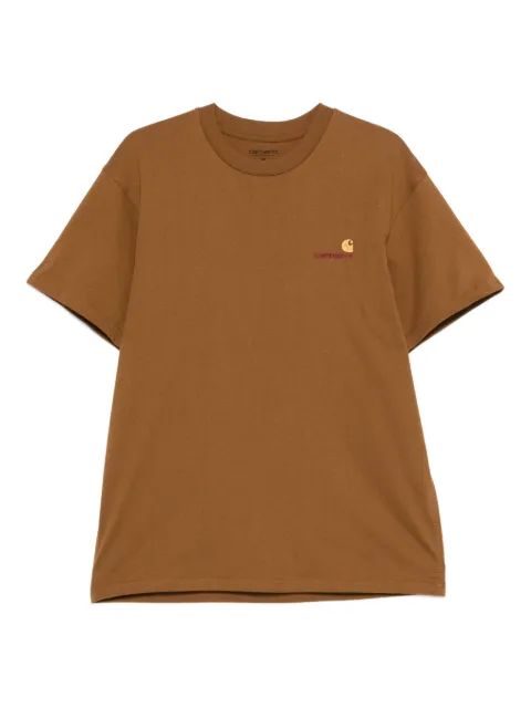 Carhartt WIP American Script T-Shirt Brown I029956