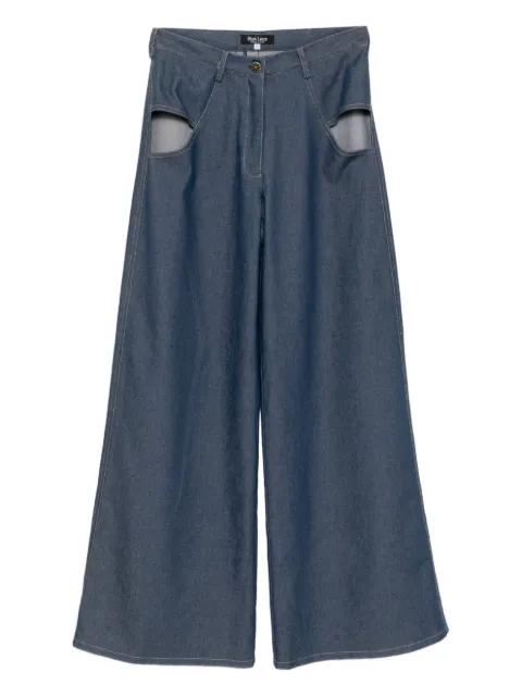 BLAKLACE cutout trousers Blue BLKC0030