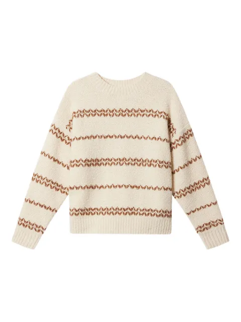 MARANT Romain striped pullover Neutrals PU0869HAD1L02H
