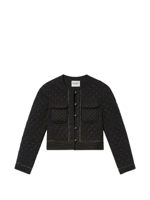 MARANT ÉTOILE Vania buttoned jacket Black VE0624FAD1J03E
