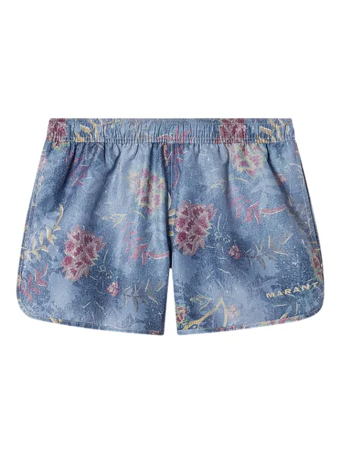 MARANT Vicente floral-print swim shorts Blue MB0010HAD1P01H