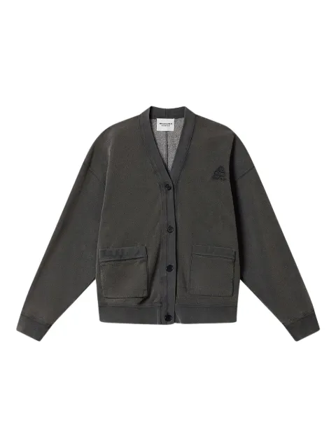 MARANT ÉTOILE Stephy embroidery jacket Grey VE0659FAD1M06E