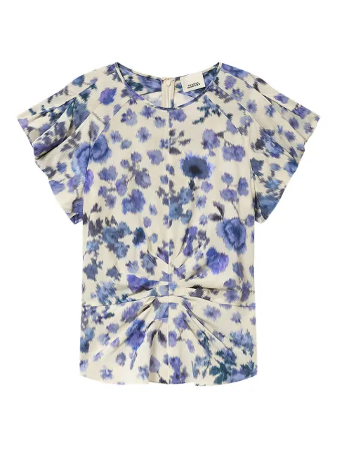 ISABEL MARANT Tullya top Neutrals HT0356FBD1J11I
