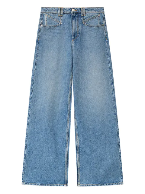ISABEL MARANT Lemony pocket jeans Blue PA0052FBD1H02I