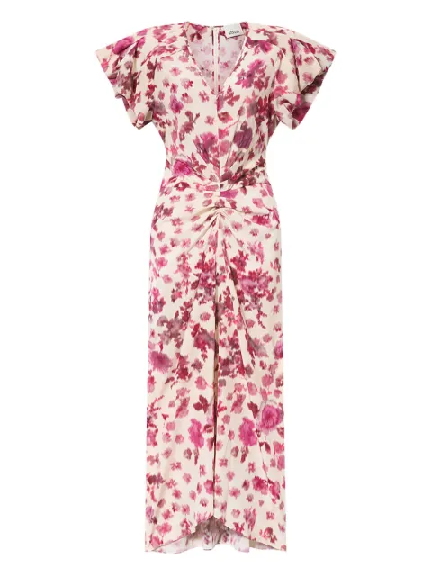 ISABEL MARANT Terenae dress Neutrals RO1067FAD1J11I
