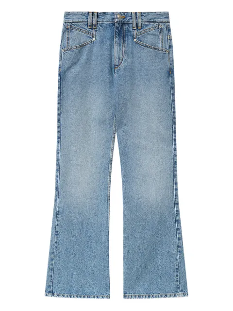 ISABEL MARANT Belvia bootcut denim jeans Blue PA0682FAD1H02I