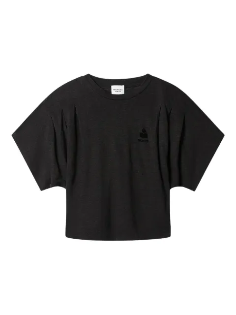 MARANT ÉTOILE Kyanzae T-shirt Black TS0313FAA1N09E