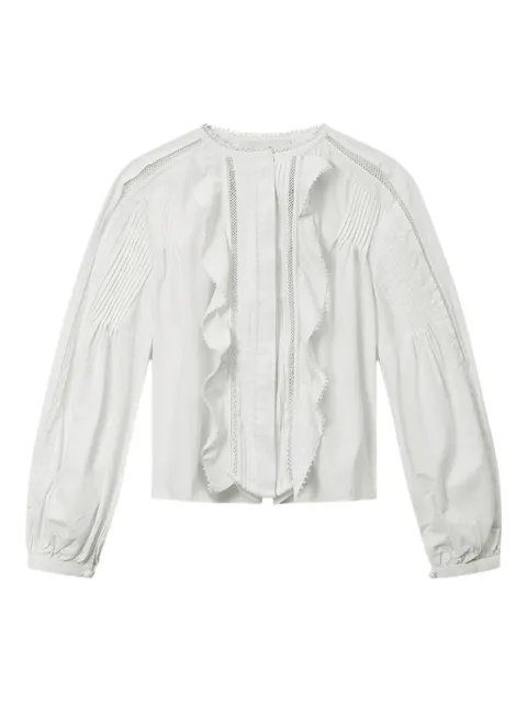 ISABEL MARANT Cubraly blouse White CH0308FAD1I02I