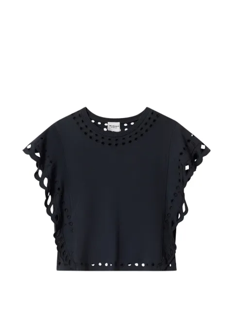 MARANT ÉTOILE Odyle T-shirt Grey TS0298FAD1N08E