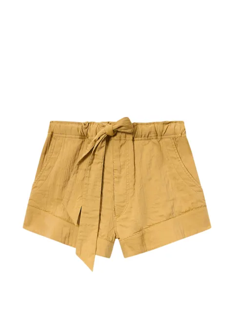 MARANT ÉTOILE Birva shorts Yellow SH0280FAD1G02E