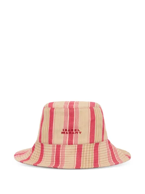 ISABEL MARANT Shaelyn cotton hat Red CU074XFAD1C11A