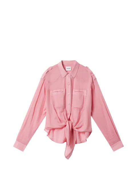 MARANT ÉTOILE Valiane pocket shirt Pink CH0304FAD1I05E