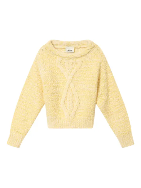 ISABEL MARANT Dorota sweater Yellow PU0837FAD1L01I