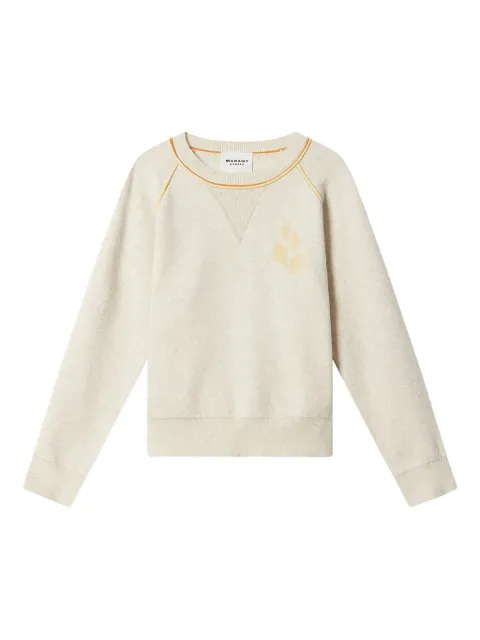 MARANT ÉTOILE Loriby logo sweater Neutrals PU0856FAD1L11E
