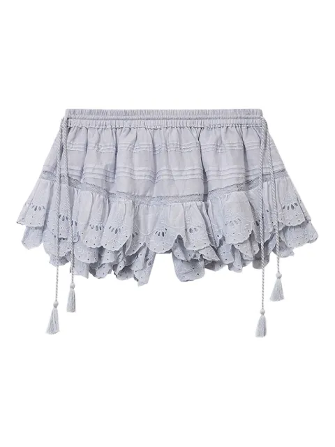 MARANT ÉTOILE Puria shorts Blue SH0255FAD1J05E