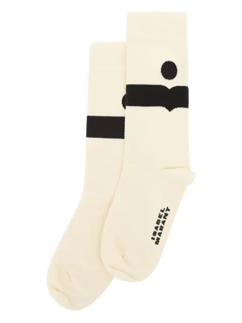 MARANT Nesson graphic socks Neutrals CT091JHAD1C01J
