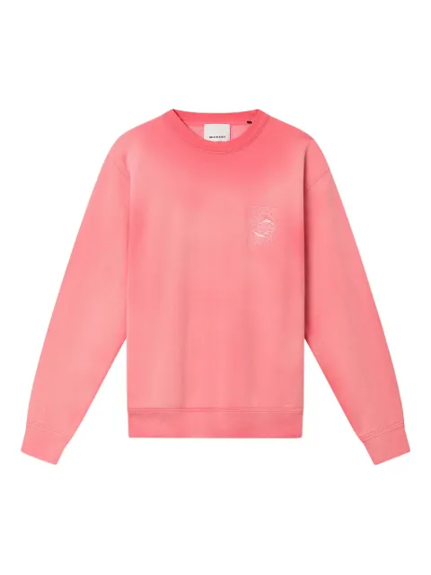 MARANT Mikoy logo-embroidered sweatshirt Pink SW0029HAD1M04H