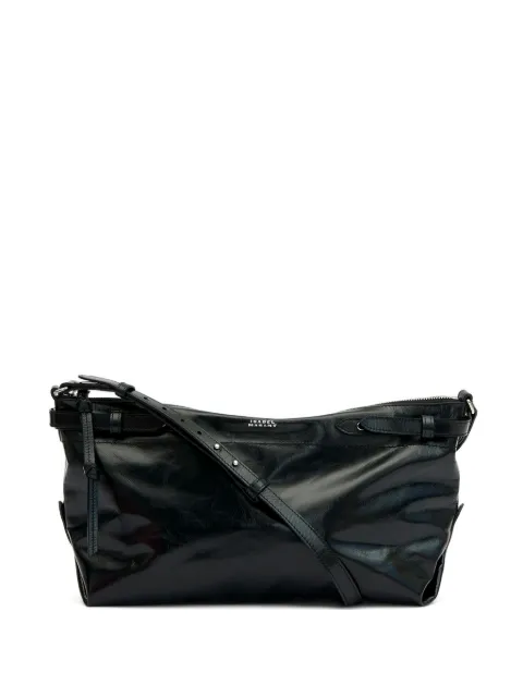 ISABEL MARANT Winna glossy leather day bag Black BF0127FAD1C22M