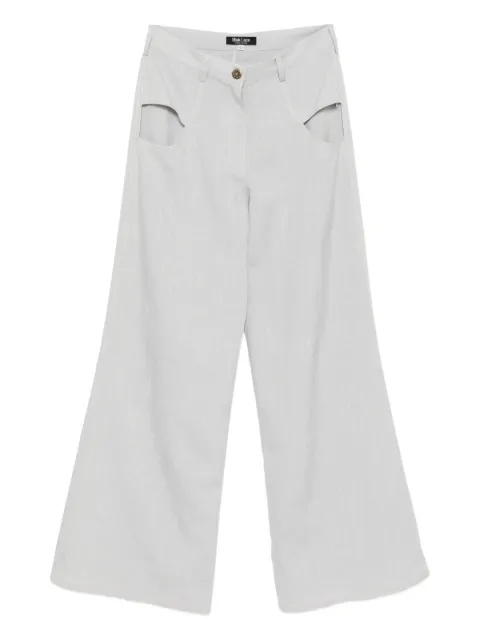 BLAKLACE cutout trousers Grey BLKC0007