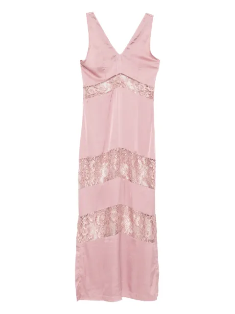 BLAKLACE lace panel dress Pink BLKC0002