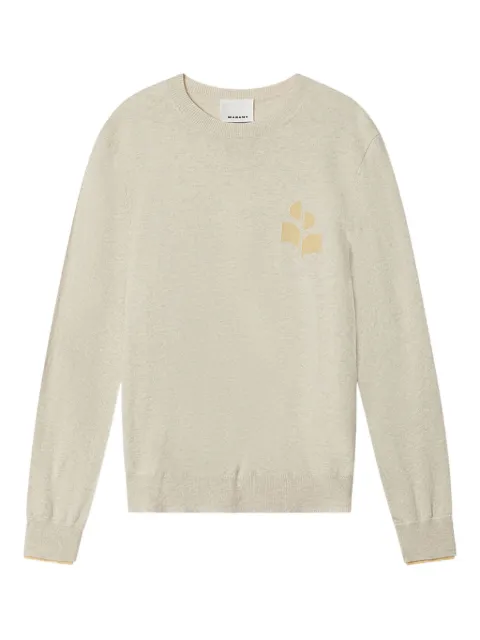 MARANT Antea logo-detail pullover Neutrals PU0874HAD1L08H