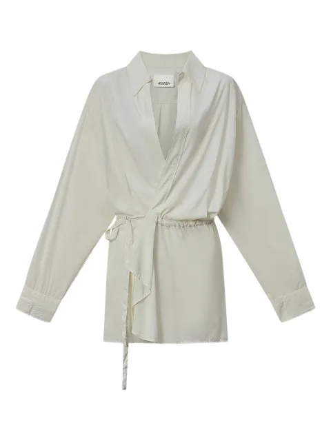 ISABEL MARANT Keren top Neutrals VE0678FAD1I03I