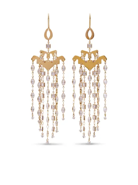 ISABEL MARANT Meline fringe earrings Gold BL0281FAD1B18B