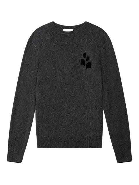MARANT Antea logo-detail pullover Grey PU0874HAD1L08H