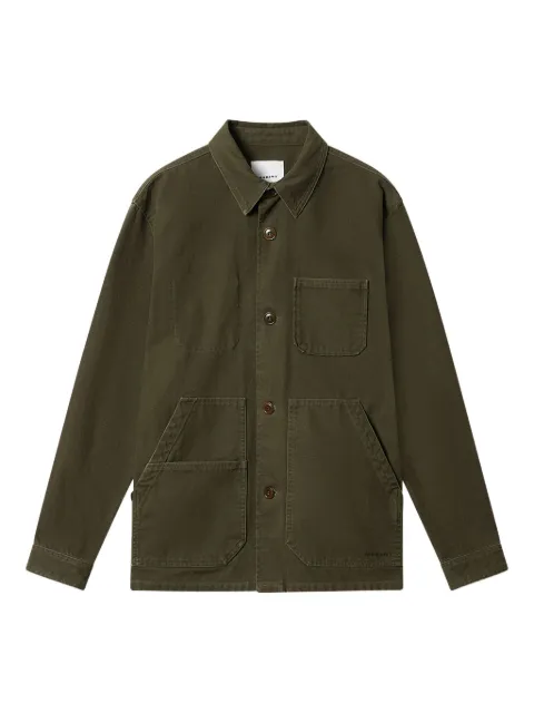 MARANT Ardy buttoned jacket Green VE0679HAD1E01H