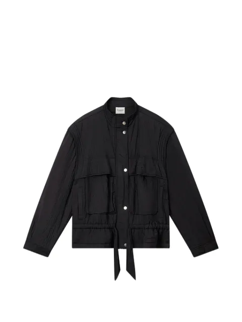 MARANT ÉTOILE Blandina flap-pocket jacket Black VE0642FBD1G02E