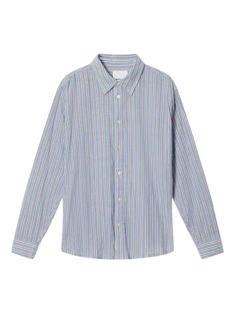 MARANT Cybilio striped shirt Blue CH0124HDD1I03H