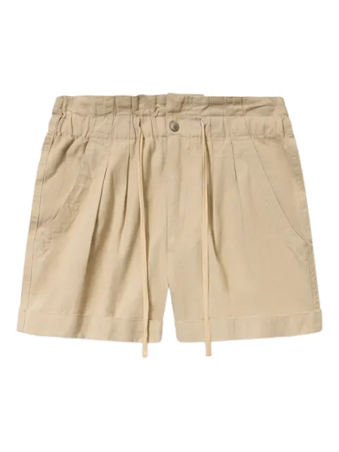 MARANT ÉTOILE Nirma tie-fastening shorts Neutrals SH0256FAD1G04E