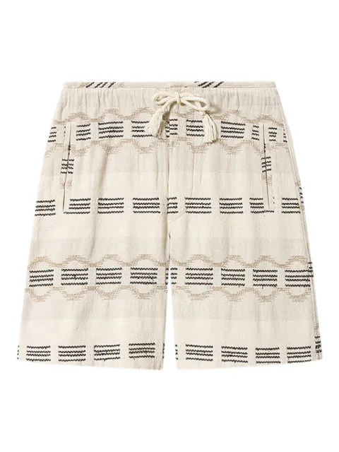 MARANT Deliann patterned shorts Neutrals SH0285HAD1D02H