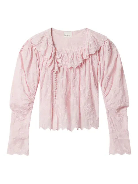 ISABEL MARANT Zelly top Pink HT0808FAD1J03I