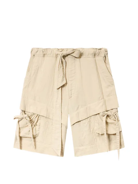 MARANT ÉTOILE Bermia drawstring shorts Neutrals SH0261FAD1G02E