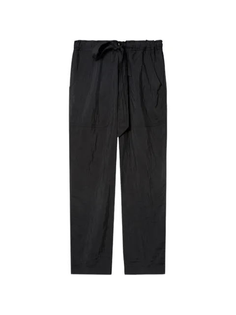 MARANT ÉTOILE Bilina tie-waist trousers Black PA0681FAD1G02E