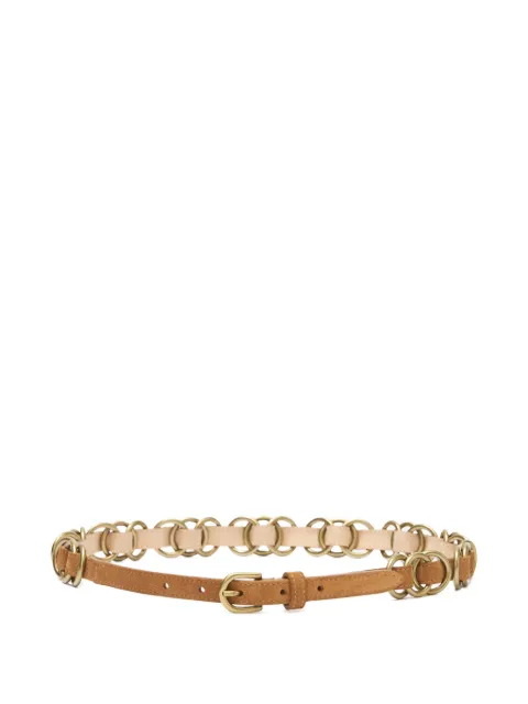 ISABEL MARANT Livo leather belt Brown CE396CFAD1B12A
