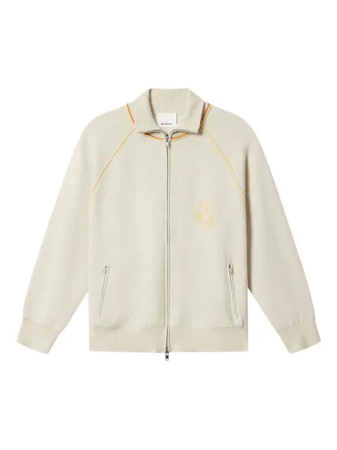 MARANT SERGIO zip-up sweatshirt Neutrals CA0171HAD1L06H