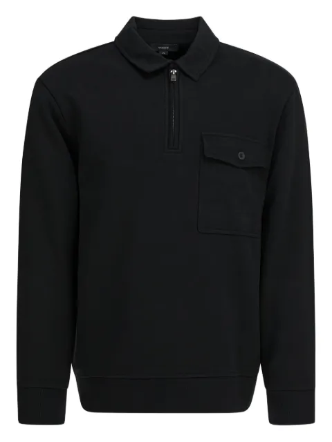 Vince chest-pocket polo shirt Black M12779982A001BLK