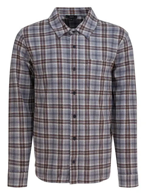 Vince check-pocket shirt Grey M06629851A180HFB