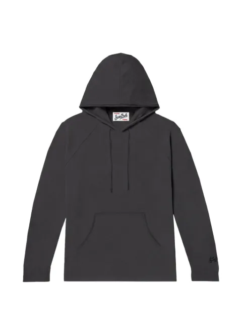 MC2 Saint Barth long-sleeve pocket hoodie Black WILLBUR00